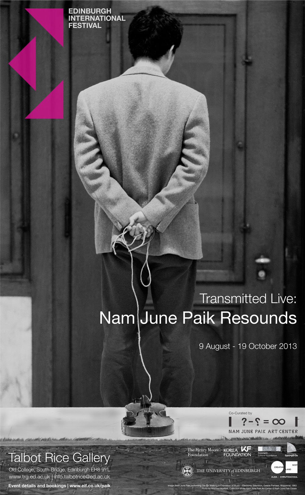 Transmitted Live: Nam June Paik Resounds Poster