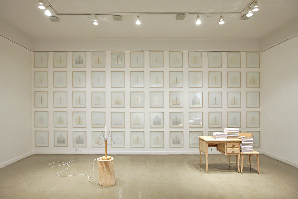 Sohee Cho, Letter, The Unscientific Opus of Burning Candle Ⅱ, Installati