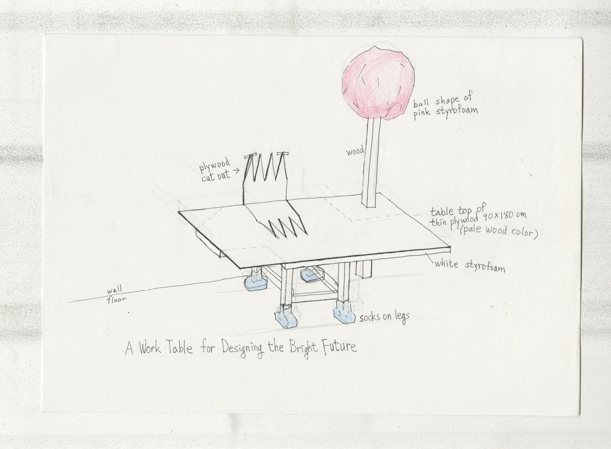 5. Yiso Bahc, A Worktable for Designing the Bright Future, installation, 2000